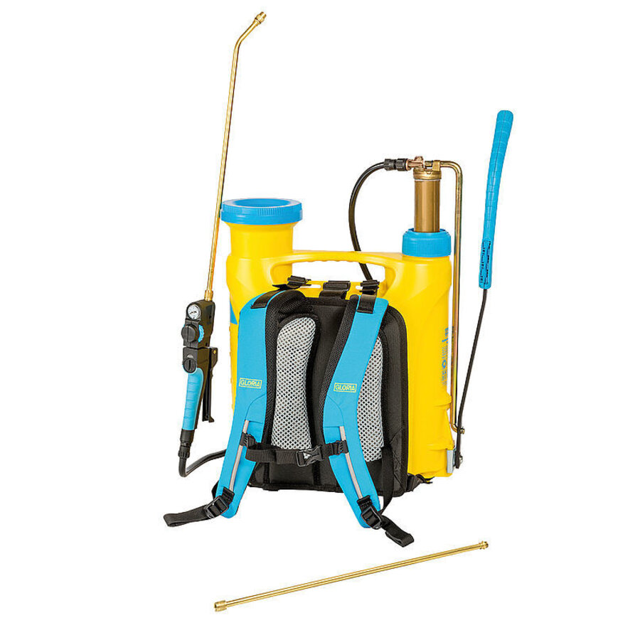 Professionele rugspuit 13 liter met drukregelaar en manometer