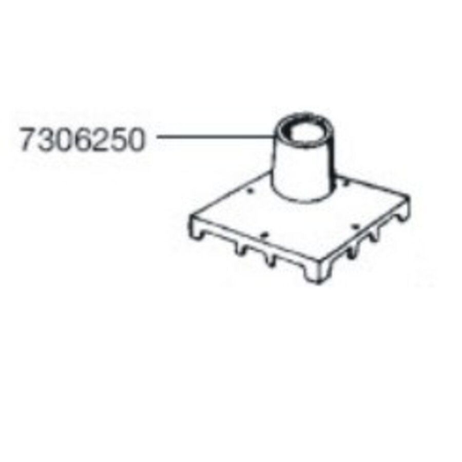Aansluitplaat voor 3540/3541