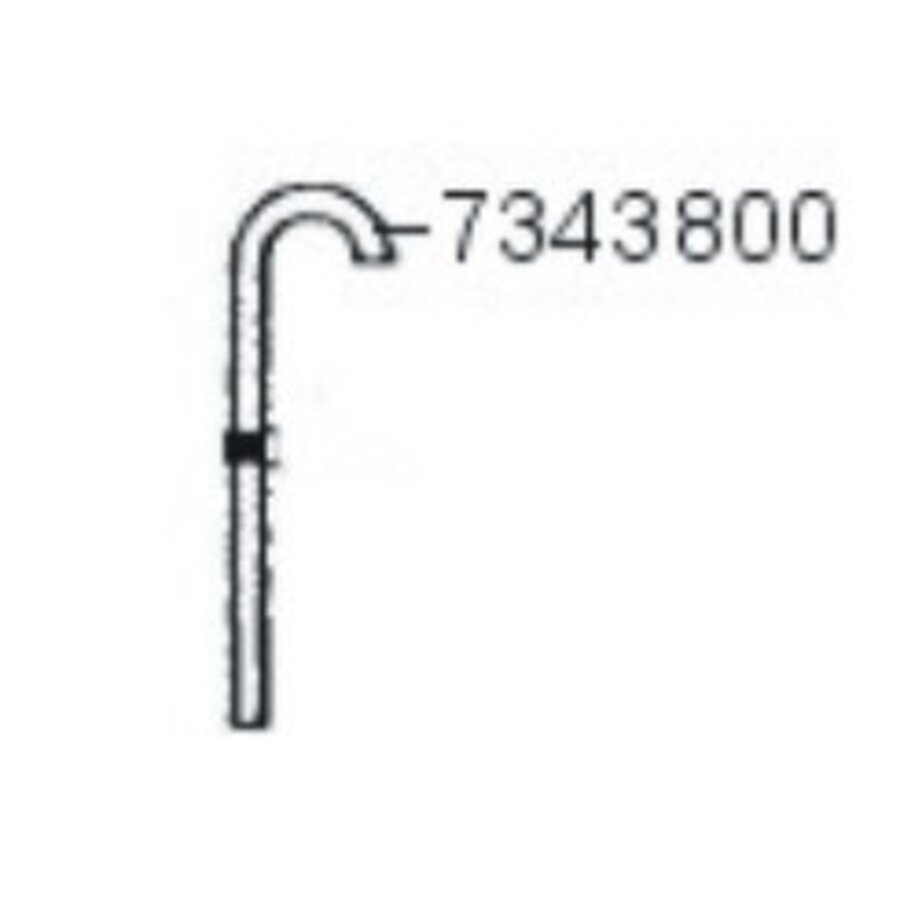 Ontluchtingsbuis voor 2227/29-2327/29