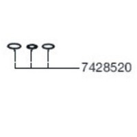 Set O-Ringen Adapter voor Prof. 3 2080/2180