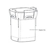 Filterpot voor Prof. 3 2080/2180
