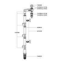 Set O-Ringen voor 4002510,4004300/4004310,4005300/4005310