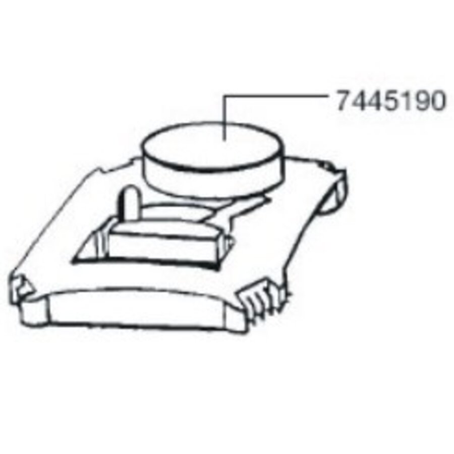 Motorkap voor 2222/24-2322/24-2422/2424