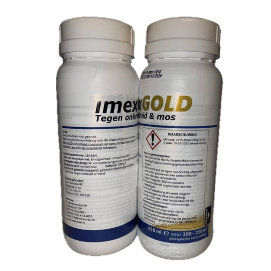 Tegen Onkruid en Mos 450ML