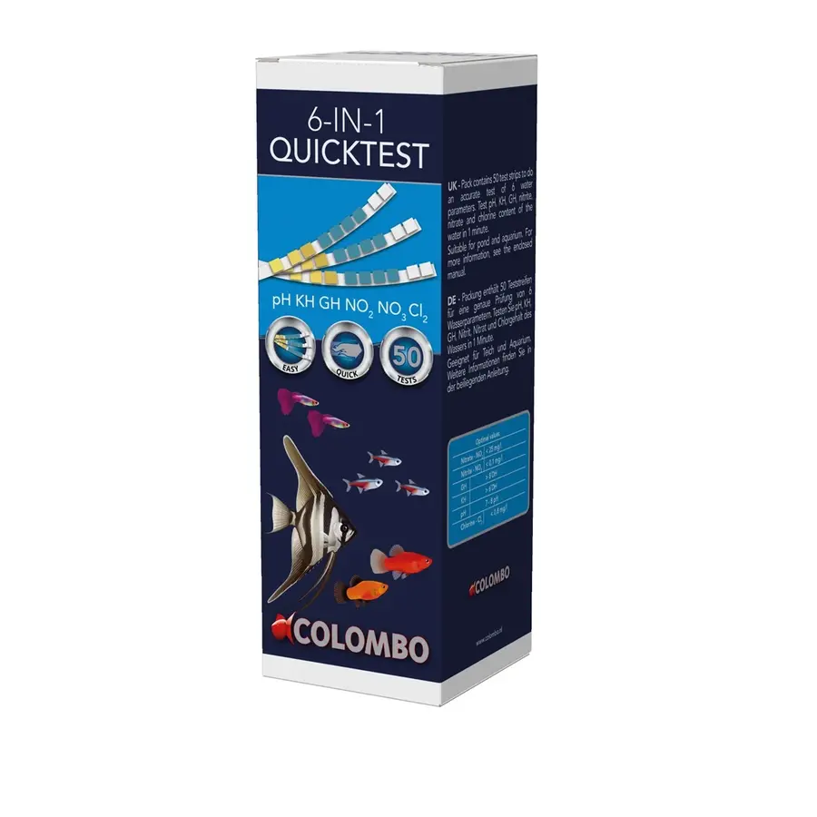 Aqua Quicktest 6 - 50 Strips