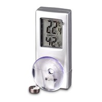 Digitaal hygrometer thermometer terrarium voor reptielen 0 tot 50 graden en 30 tot 90 procent luchtvochtigheid
