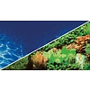 Foto Achterwand Pre Cut Plants 8/Marin Blue 100CM x 50CM