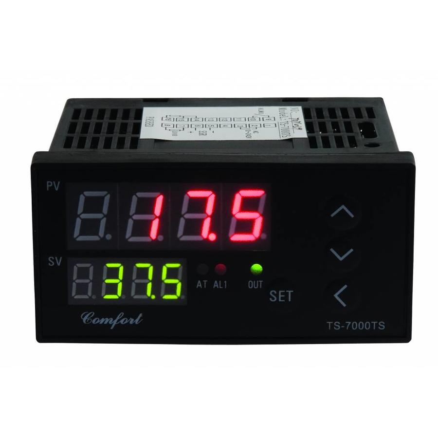 Comfort proportionele digitale broedthermostaat inbouwmodel – PID-regeling, regelbaar 0–50°C