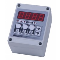 Digitale spatwaterdichte thermostaat met alarmfunctie en PT-sensor – wandmodel