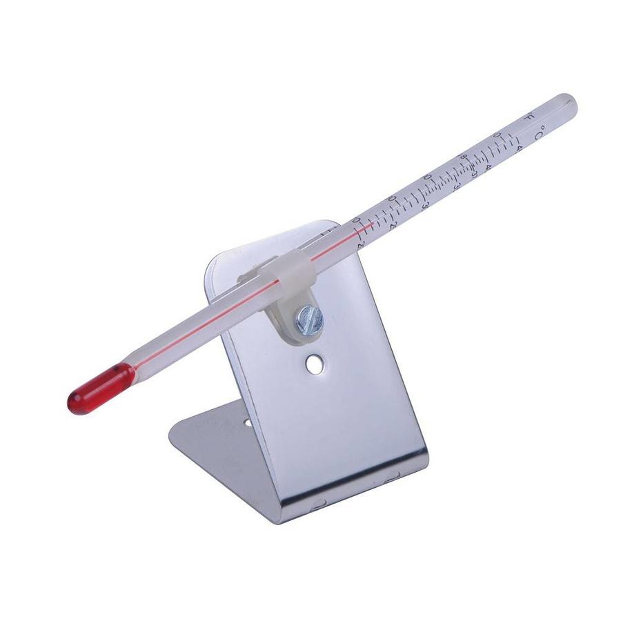 Broedthermometer met RVS voetje en Celsius-/Fahrenheitindicatie