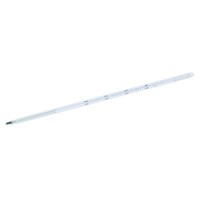 Thermometer 30 cm met blauw alcohol voor broedmachines