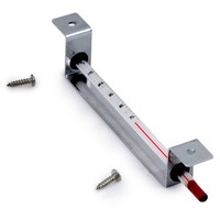 Houder met rubbertjes en schroeven voor Ø 6mm thermometer