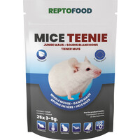 Diepvries muizen teenie 3-5 gram | 25 stuks