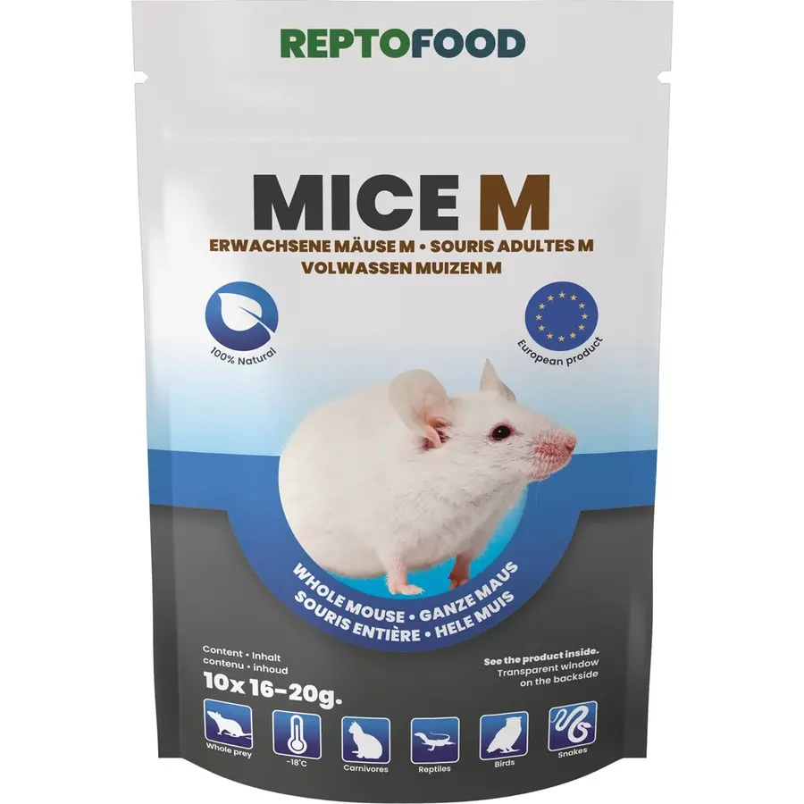 Diepvries muizen maat M 16-20 g | 10 stuks