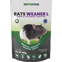 Diepvries ratten weaner L 51–100 gram | 10 stuks voedseldieren