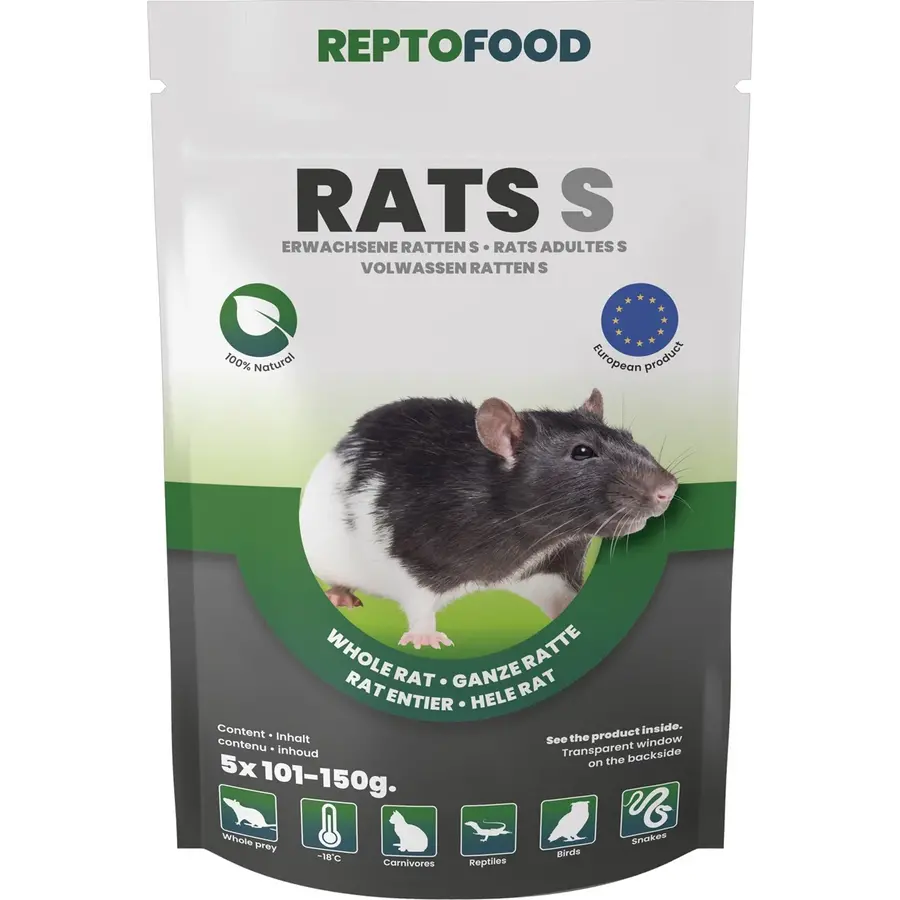 Ratten S 101-150 gram 5 stuks