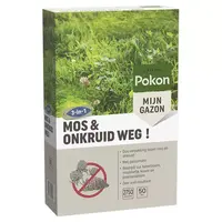 Mos en Onkruid Weg voor 50 m² gazon tegen mos en onkruid