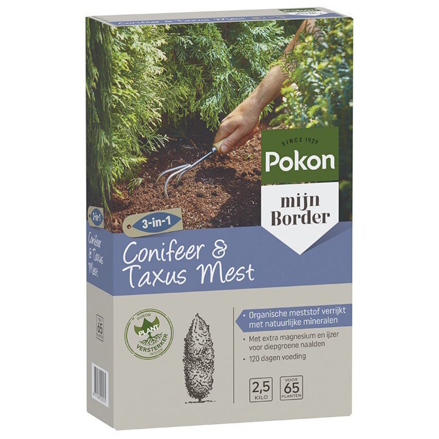 Conifeer & Taxus Mest 1 kg en 2,5 kg | 120 dagen voeding