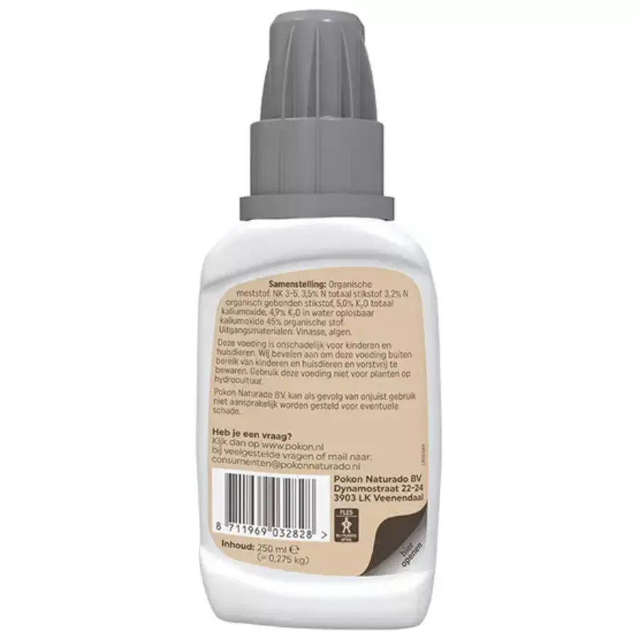 Biologische vloeibare bonsaivoeding 250 ml voor sterke groei