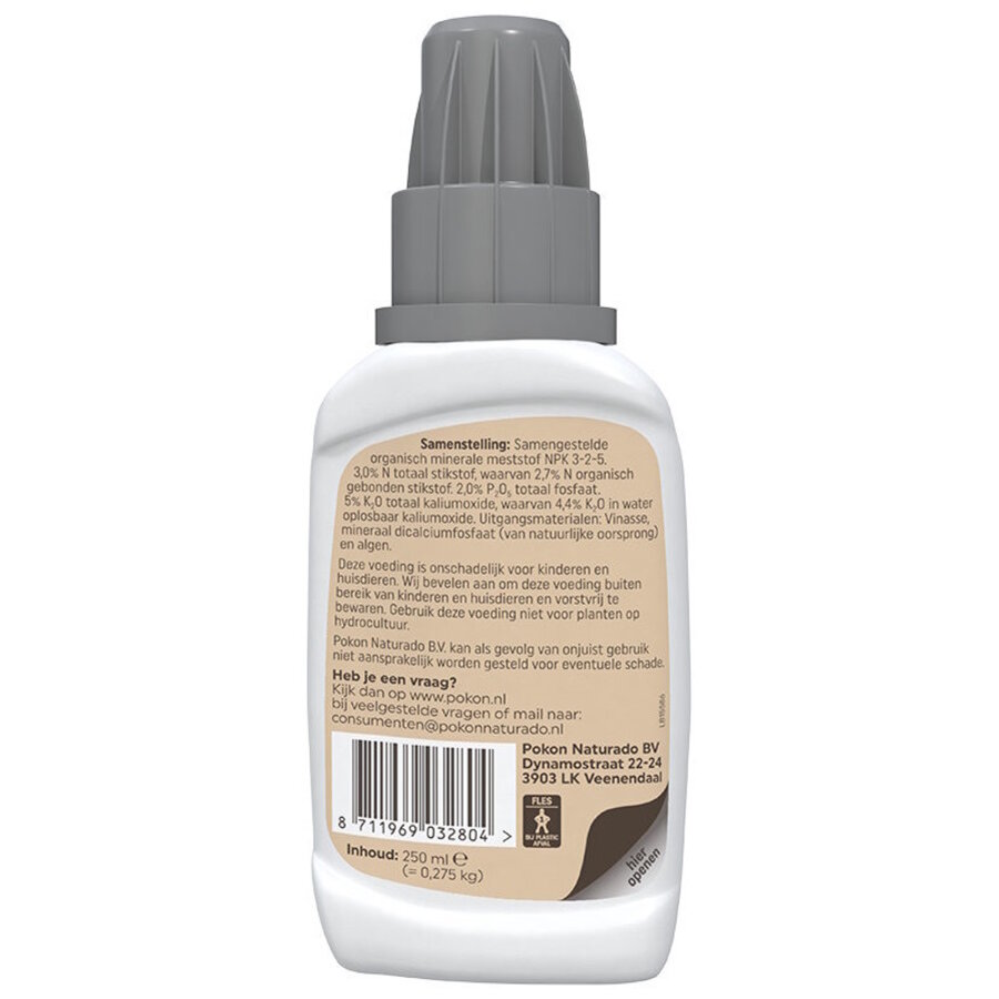 Biologische orchidee voeding 250 ml en 500 ml voor groei en bloei