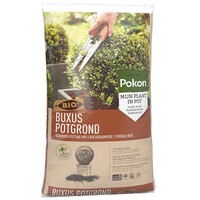 Biologische buxus potgrond met 100 dagen voeding