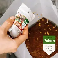 Lichtgewicht kokos potgrond compact voor terras en balkon
