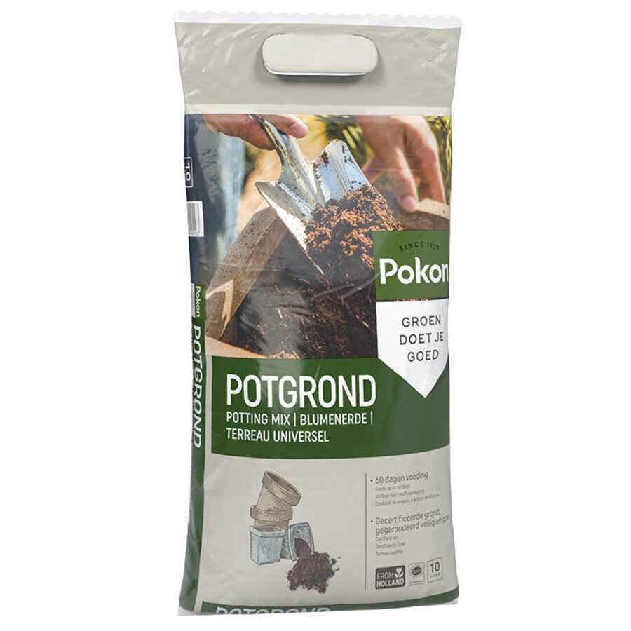 Universeel potgrond voor binnen- en buitenplanten