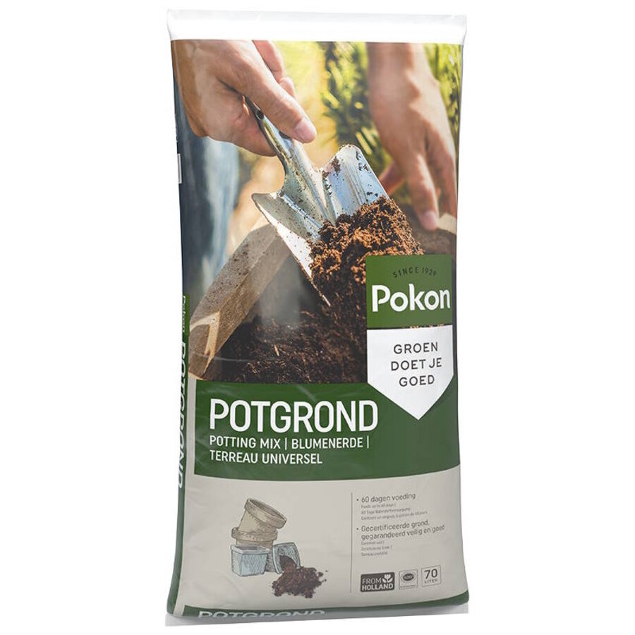 Universeel potgrond voor binnen- en buitenplanten