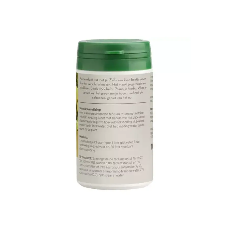 Kamerplanten voeding poeder 100 gram voor 30 liter gietwater
