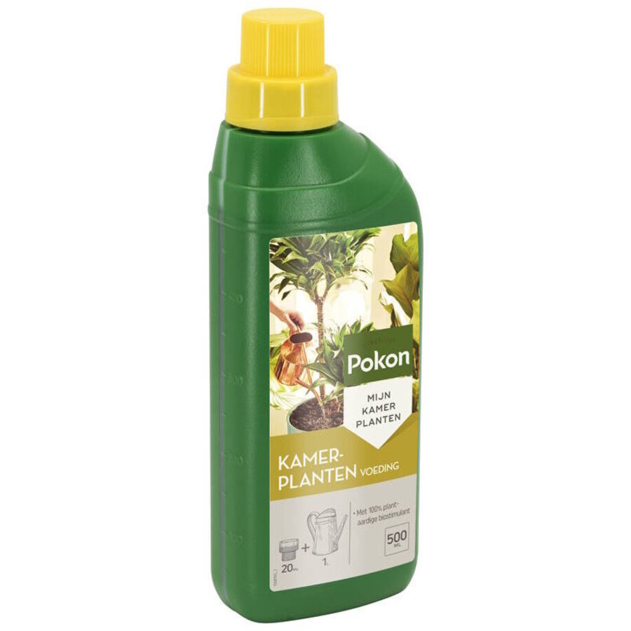 Kamerplanten voeding vloeibaar 500 ml en 1 liter