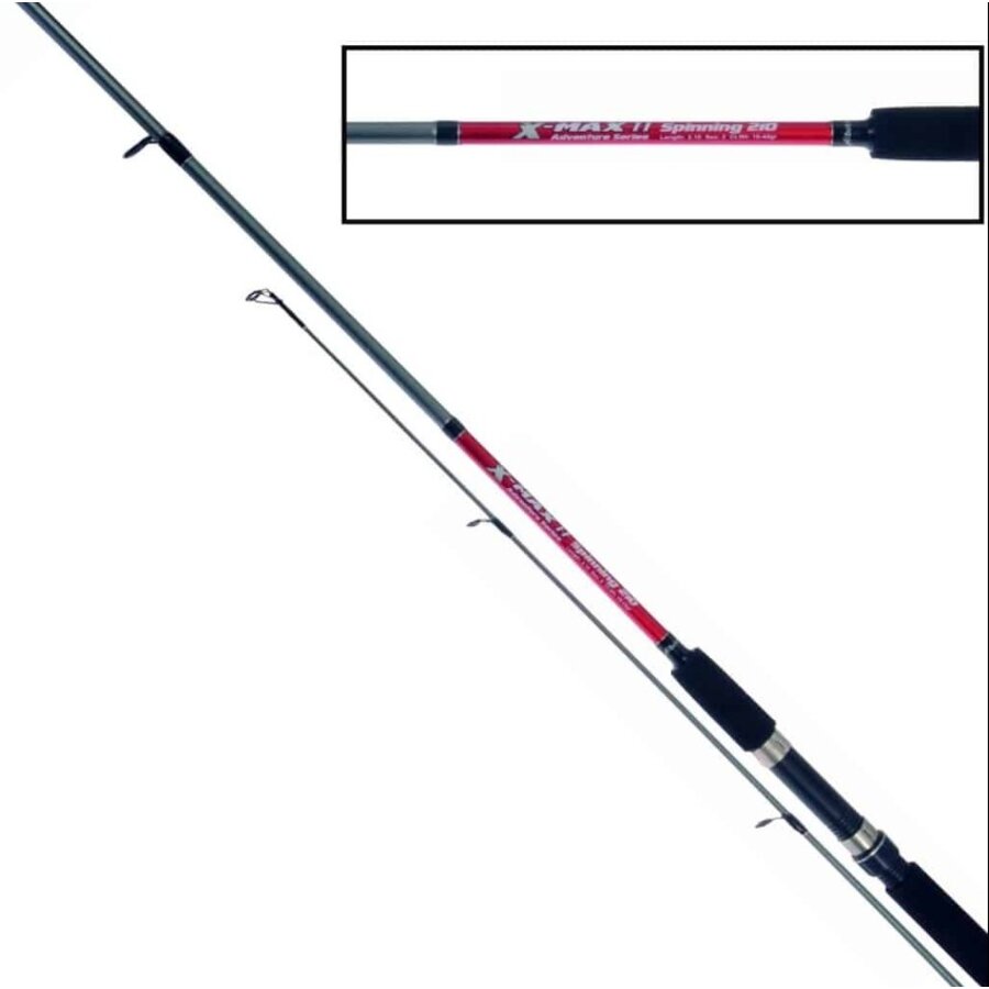 Spinhengel 180 cm 2-delig | werpgewicht 10-30 g | roofvishengel