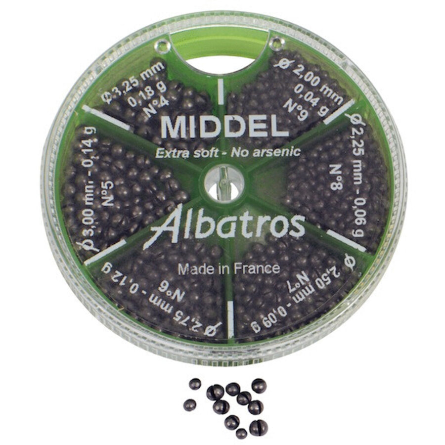 Lood Distributeur Middelgroot 100 Gram 6-Vaks