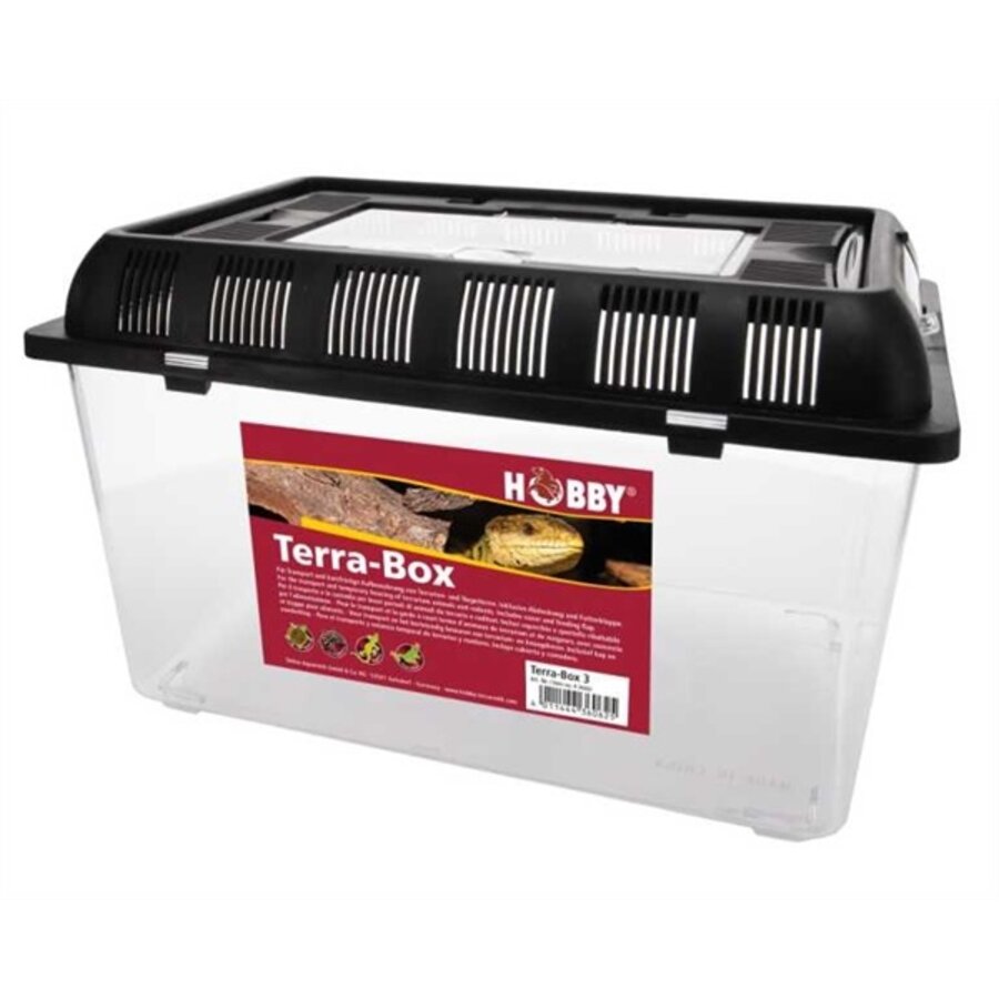 Terrarium Terra Box kunststof fauna box in diverse maten voor reptielen en amfibieën