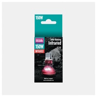 Infrarood warmtespot terrarium 50|75|100|150W voor schemer en nachtactieve reptielen