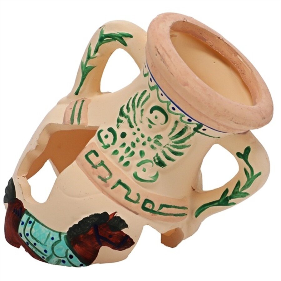 Decoratie Keramische Amfora Atlantis 15CM