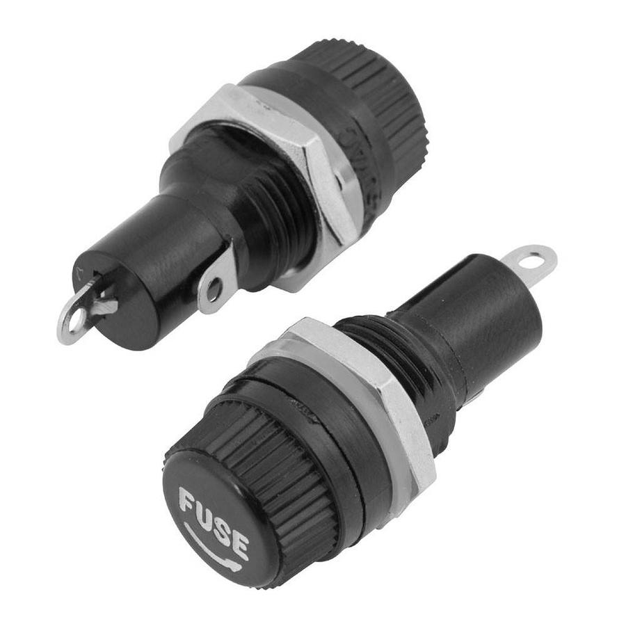 Zekeringhouder voor 20x5mm zekeringen - betrouwbare houder voor elektrische beveiliging