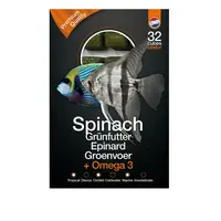 Vegetarisch Voer & Omega3 diepvries visvoer | 100 gram | plantaardige mix met omega 3