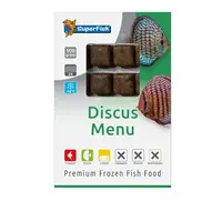Diepvriesvoer Discus Menu | compleet menu voor discusvissen | 100 gram