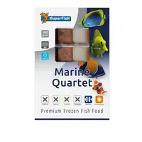 Marine kwartet diepvriesvoer voor zeevissen | 100 gram blister