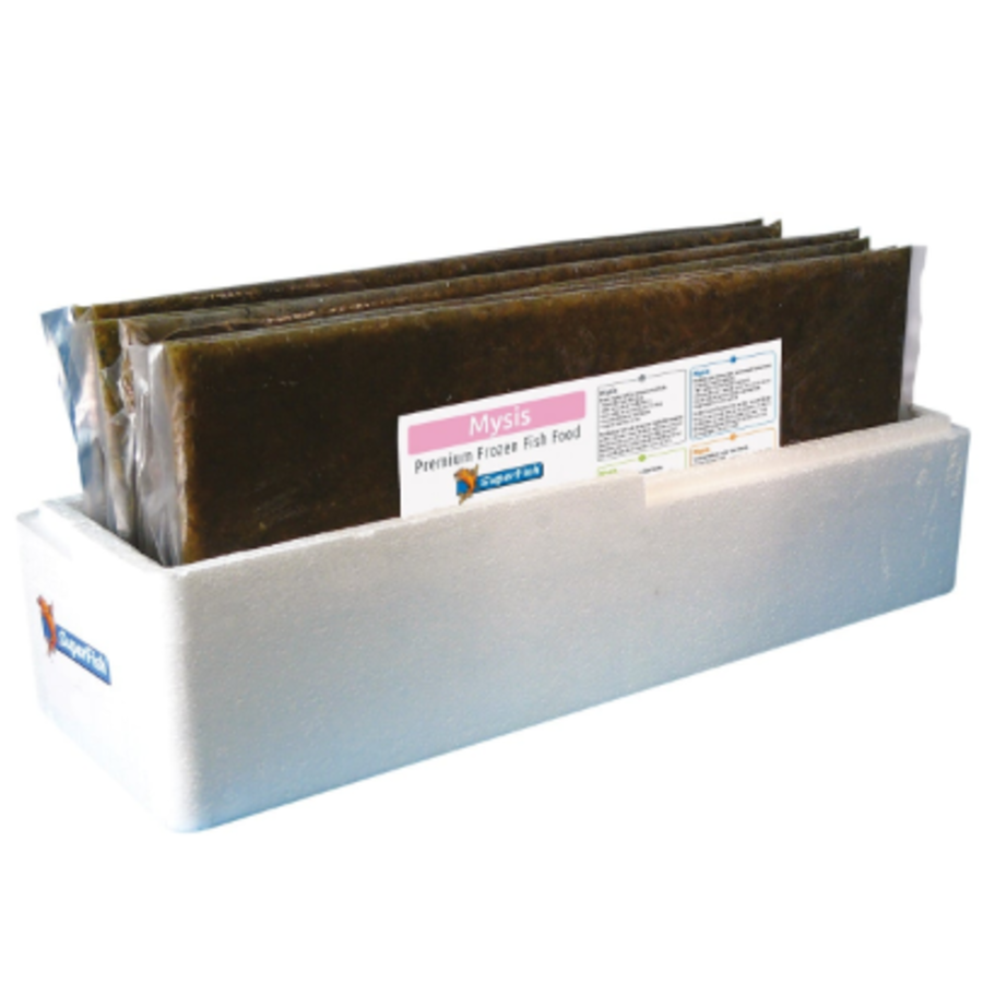 Mysis diepvriesvoer flatpack 500 gram | voor aquarium- en zeevissen