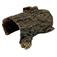 Terrarium schuilplaats boomschors | holle decoratieve boomstam