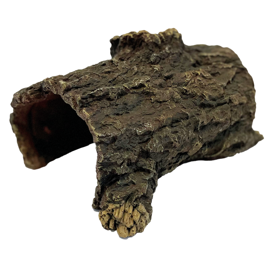 Terrarium schuilplaats boomschors | holle decoratieve boomstam