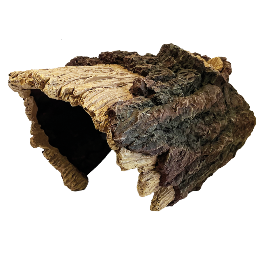 Deco Wood Home natuurlijke terrarium schuilplaats M | L | XL