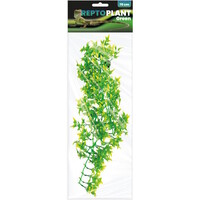 Kunstplant Green 70CM voor reptielen en amfibieën terrarium met zuignappen