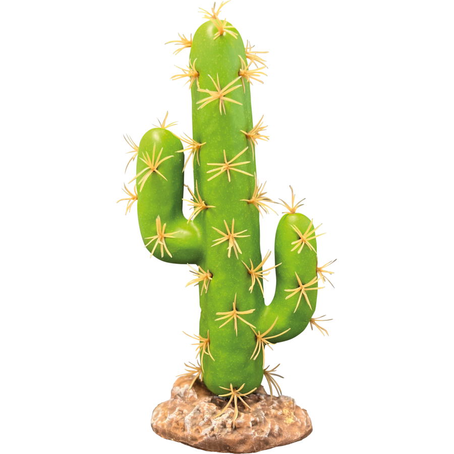 Cactus San Pedro kunstplant 22 cm voor woestijnterrarium