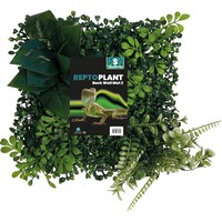 Plant achterwand mat 2 25x25cm kunstplantenwand voor terrarium