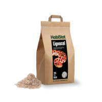 Lignocel natuurlijk terrarium substraat 10 liter voor reptielen en slangen