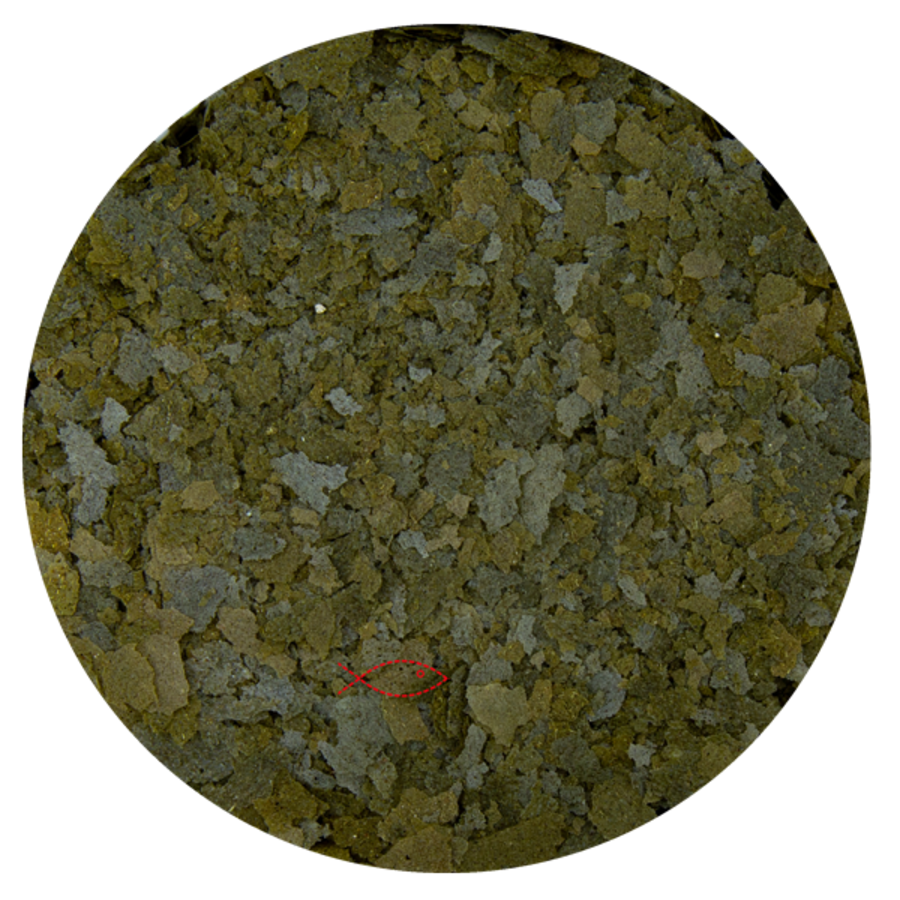 Spirulina vlokken compleet visvoer voor zoet- en zoutwatervissen | 5 kg