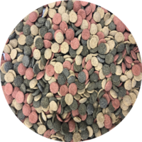 Mini wafels mix 7 mm compleet zinkend visvoer | 5 kg