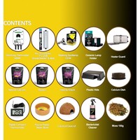 Luipaardgekko toebehoren set voor 90 cm vivarium | complete accessoirekit